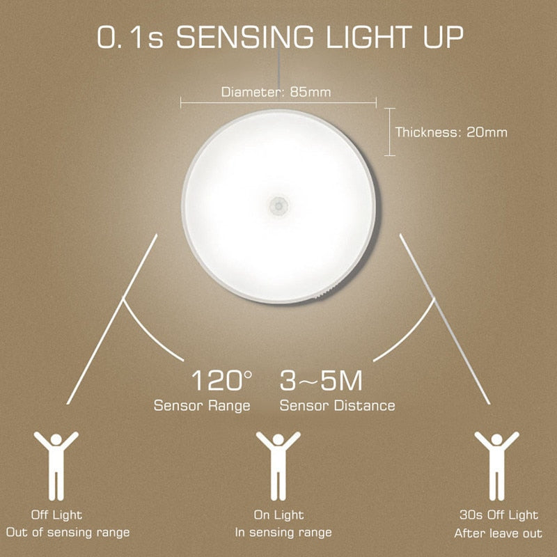 Compact Automatic LED Night Light