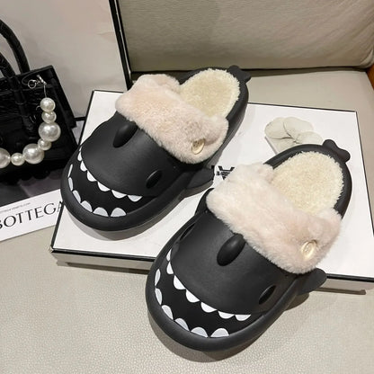 Comfy Shark Foot Slippers for Men and Women