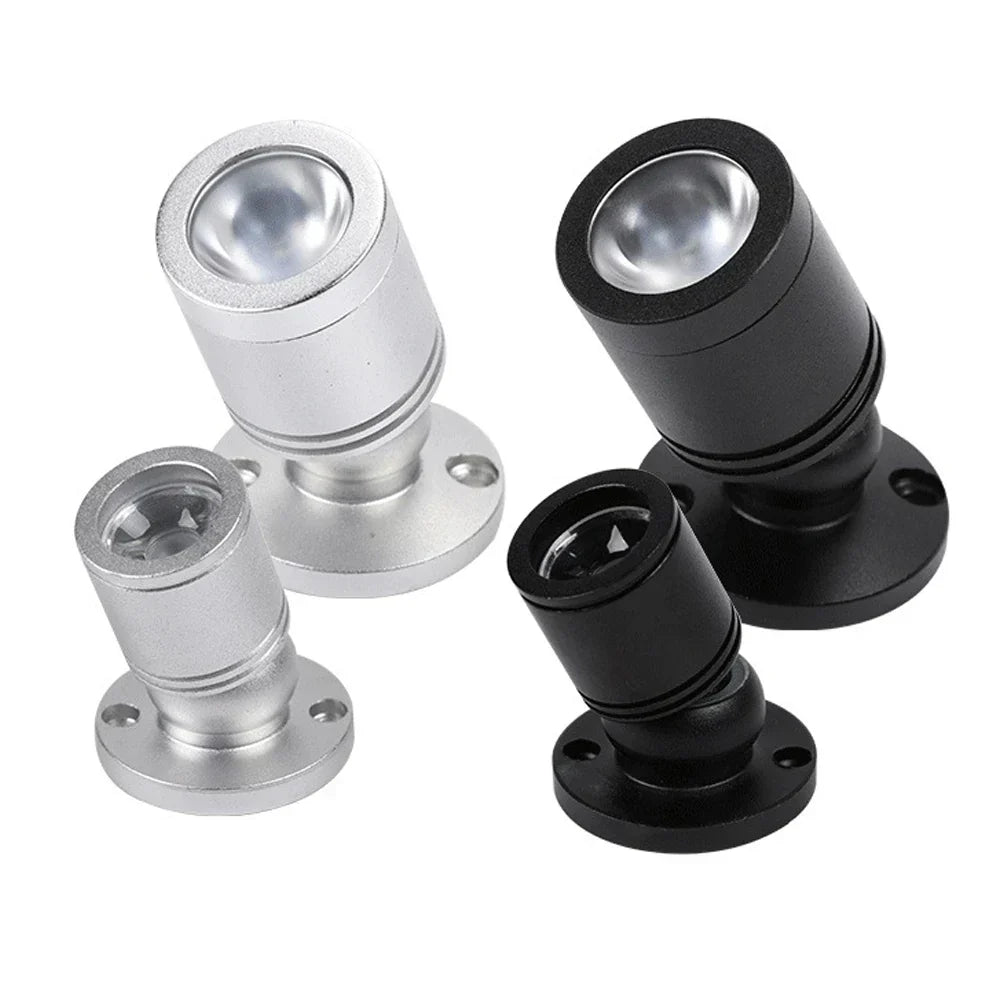 Compact LED Display Lamp, Adjustable Warm White Spotlight - Cofik