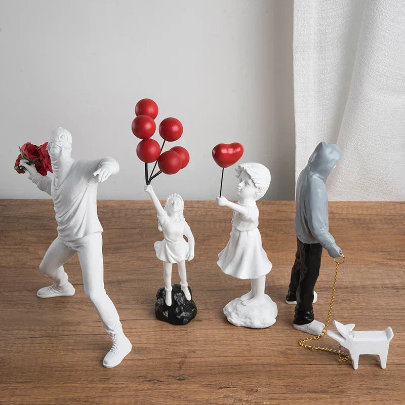Unique Urban Art Statue Collection