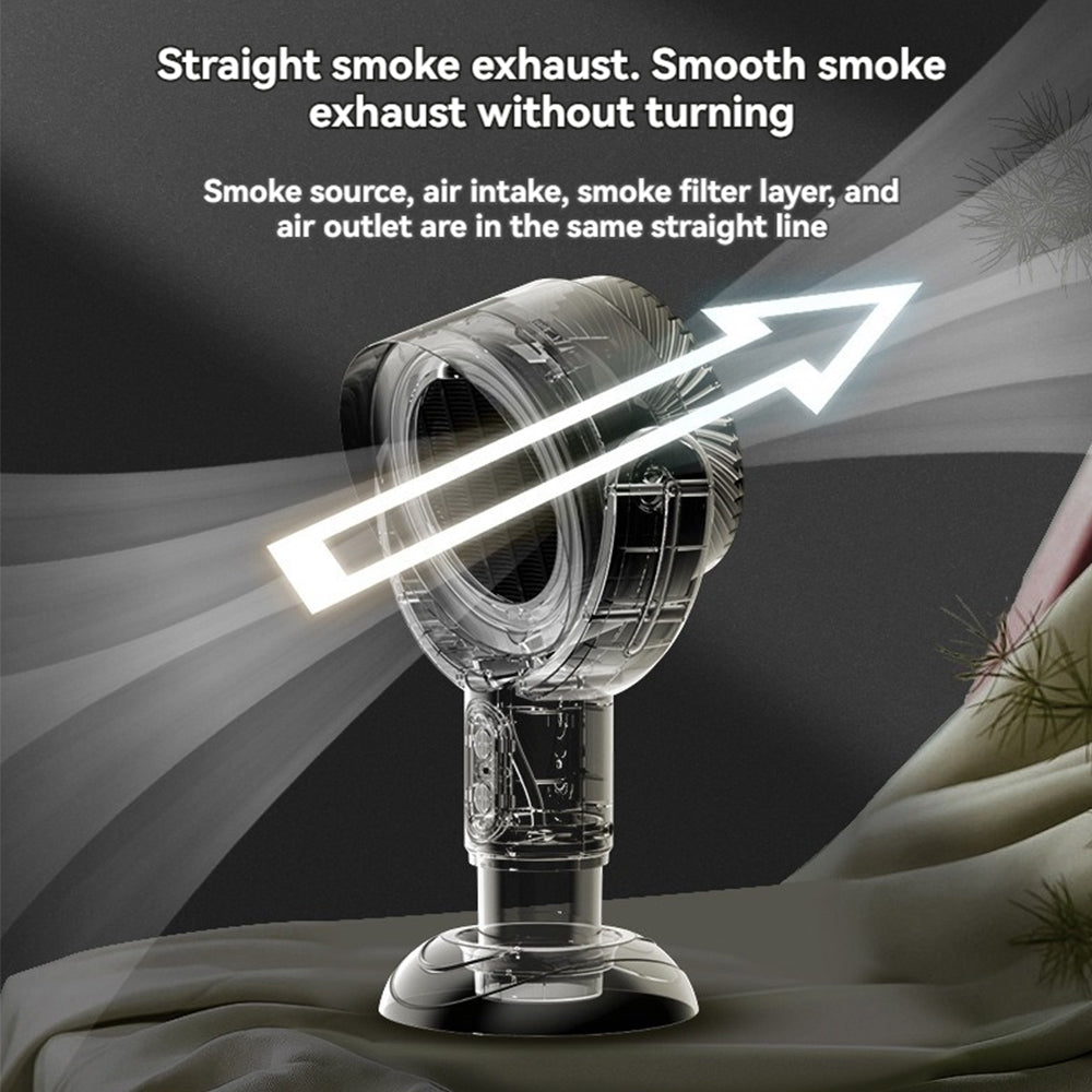 Compact Air Purifier Fan with USB Charging