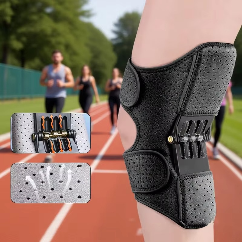 Comfortable Knee Support Wrap with Spring Stability