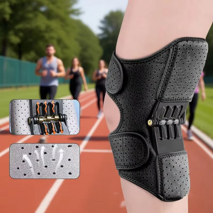 Comfortable Knee Support Wrap with Spring Stability
