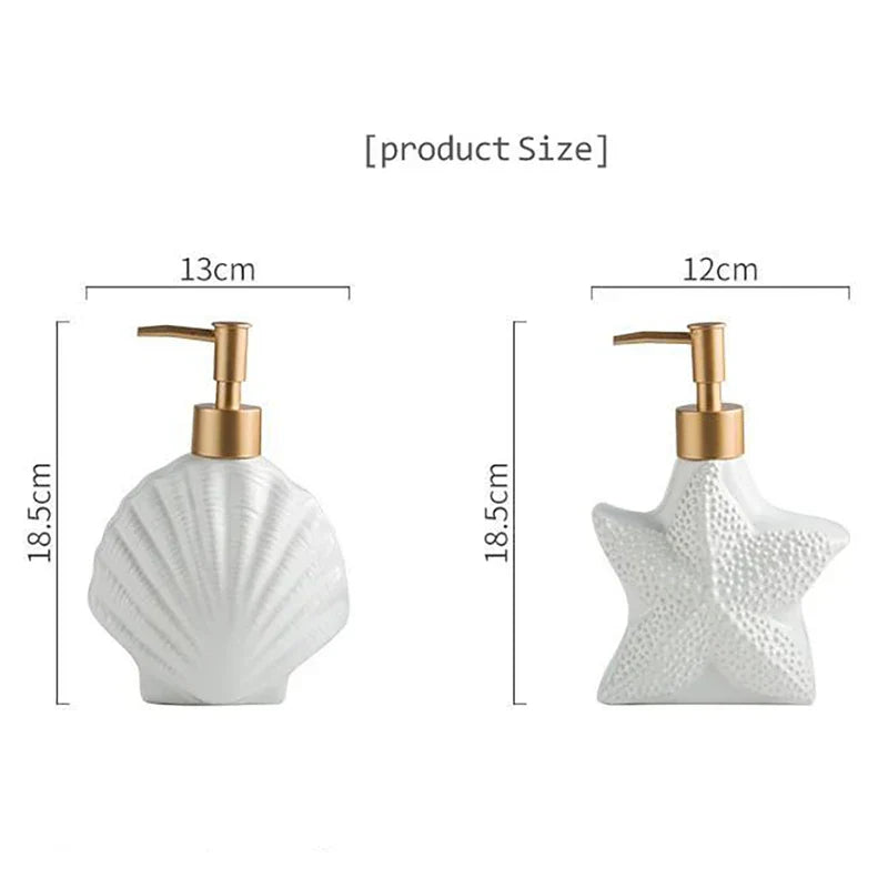 Ocean Inspired Bathroom Soap Dispenser