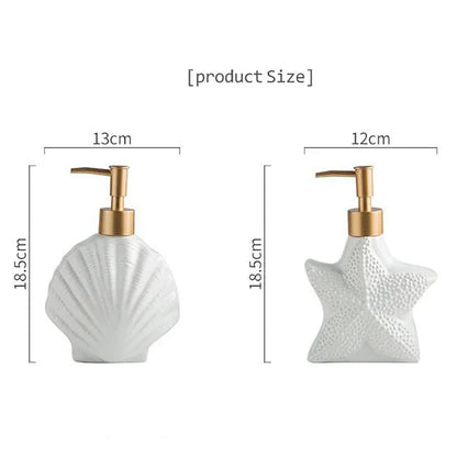 Ocean Inspired Bathroom Soap Dispenser