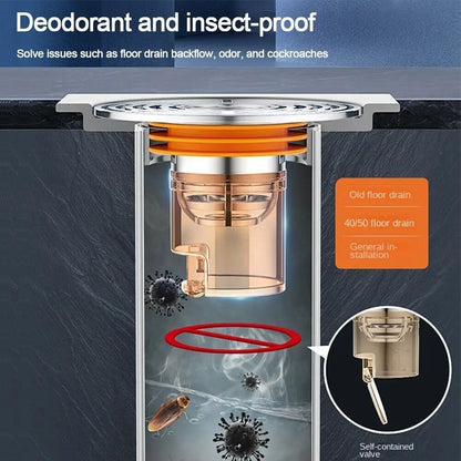 Easy Clean Magnetic Bath Drain Cover