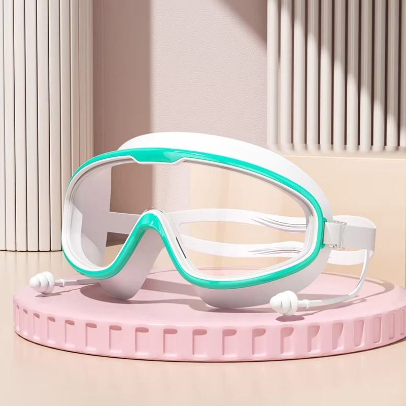 Clear Adult Swim Goggles - Waterproof UV Protection