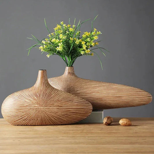 Unique Handcrafted Ceramic Home Decor Vase - Cofik