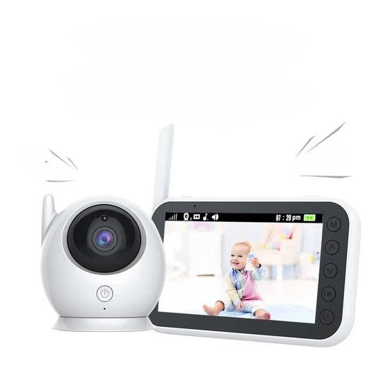Baby Video Monitor with Night Vision and Lullaby Music - Cofik