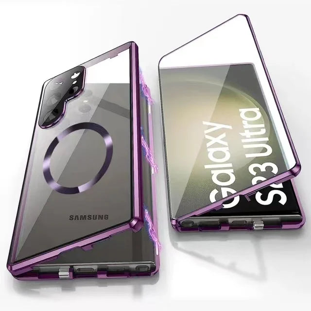 Durable Metal Case with Secure Lock for Samsung S24 S23