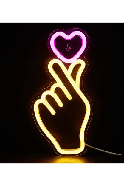 Love Shape LED Neon Sign