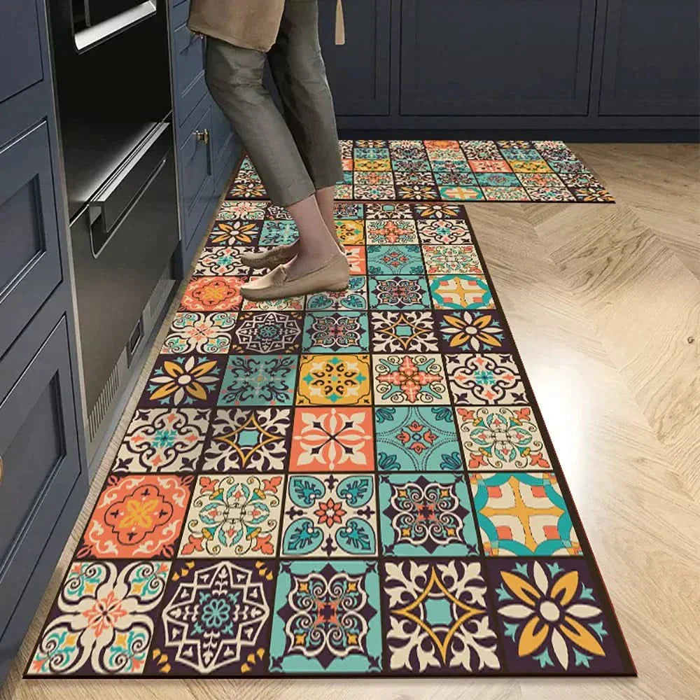 Grip Kitchen Mats and Runners - Waterproof Floor Covers