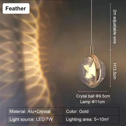 Colorful Crystal LED Mood Table Lamp
