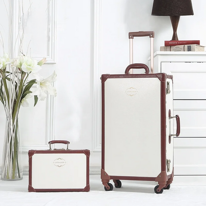 Vintage Style Hardshell Luggage Set
