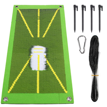 Golf Practice Mat for Improved Swing and Ball Strike - Cofik