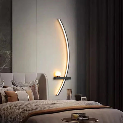 Slim LED Strip Light - 53cm Adjustable Dimming Wall Lamp - Cofik