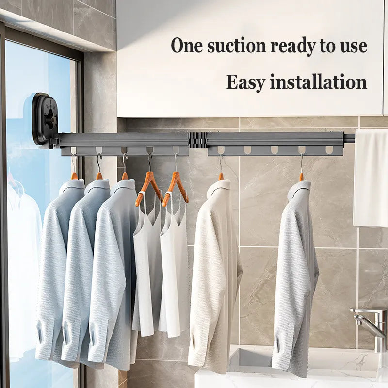 Space Saving Collapsible Wall Mount Rack