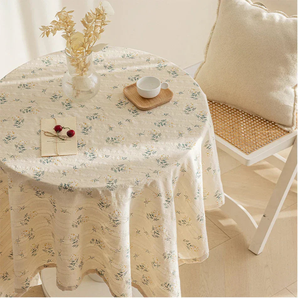 Colorful Patterned Table Cover
