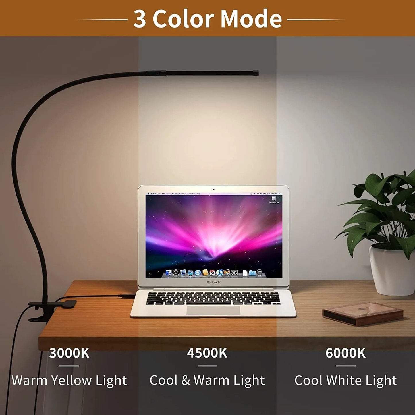 Adjustable Office Bright LED Desk Lamp