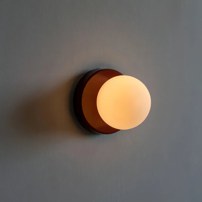 Simple Colorful Small Glass Wall Light - Cofik