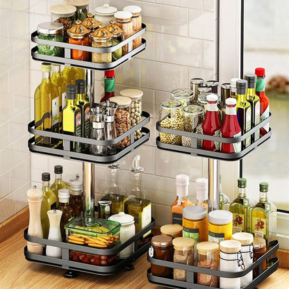 Adjustable Multi Tier Shelf Storage Rack
