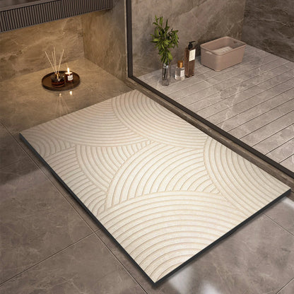 Soft Grip Bathroom Mat Anti-slip Shower Rug
