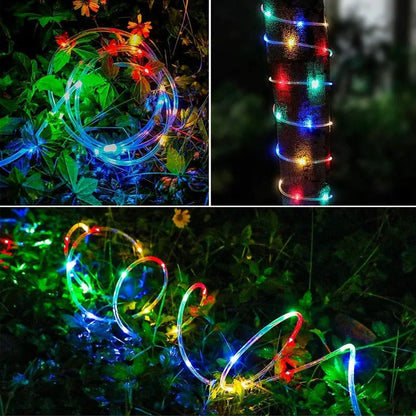 Solar Powered Outdoor Fairy String Lights
