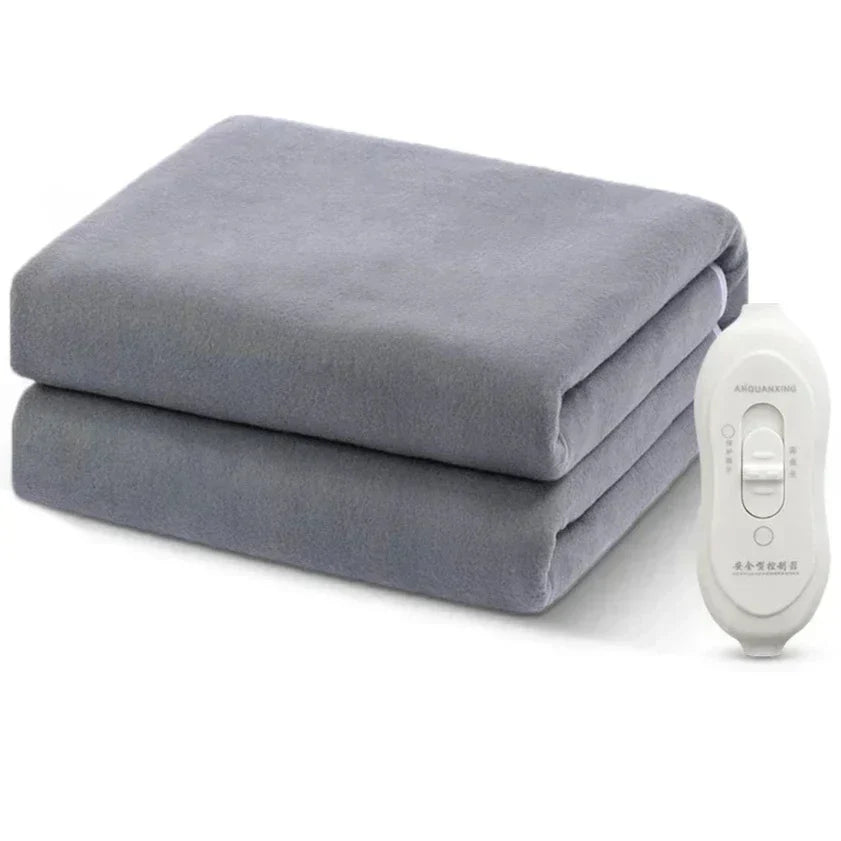 Warm Electric Throw Blanket with Thermostat Control
