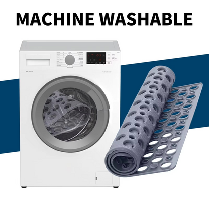 Soft Grip Non-Slip Shower Mat with Suction Cups