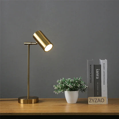 Stylish Bronze Desk Lamp