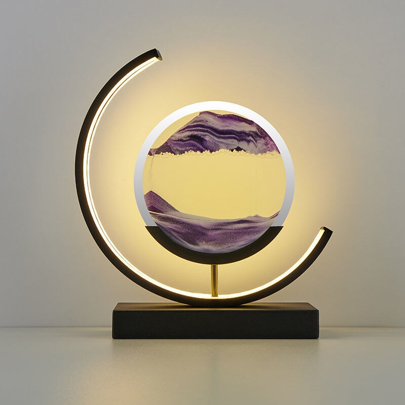 Soothing Glass Table Lamp