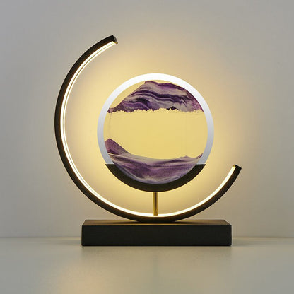 Contemporary LED Desk Sand Light