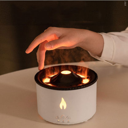 Warm Mist Air Humidifier Table Lamp