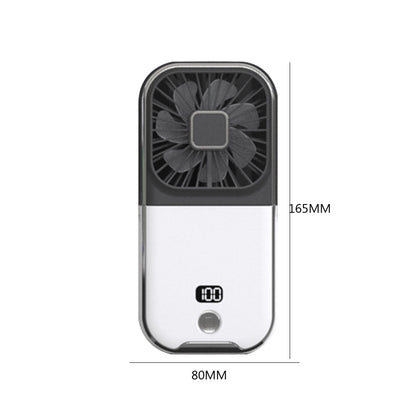 Compact Rechargeable Phone Cooling Fan Stand