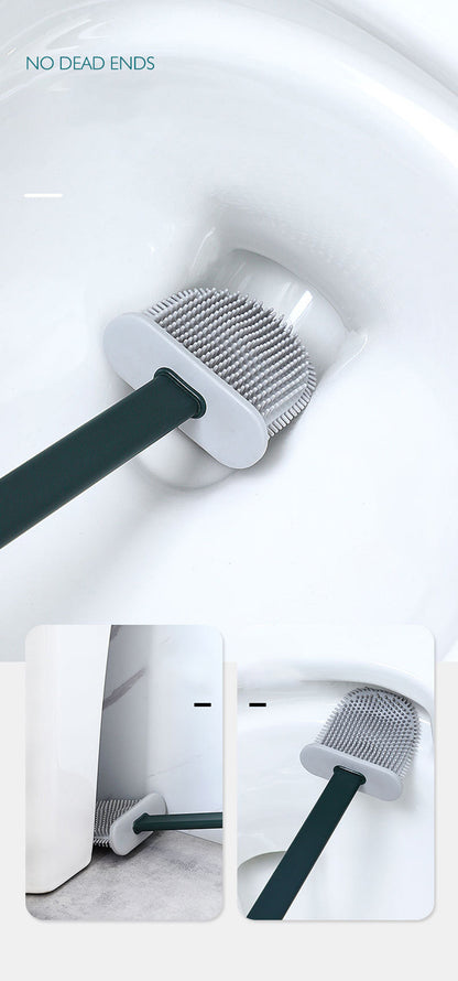 Flexible Toilet Brush for Easy Bathroom Cleaning