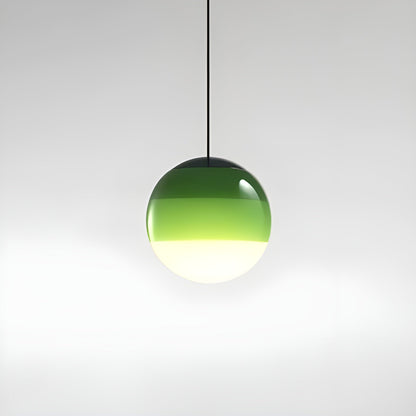 Colorful Round LED Pendant Light