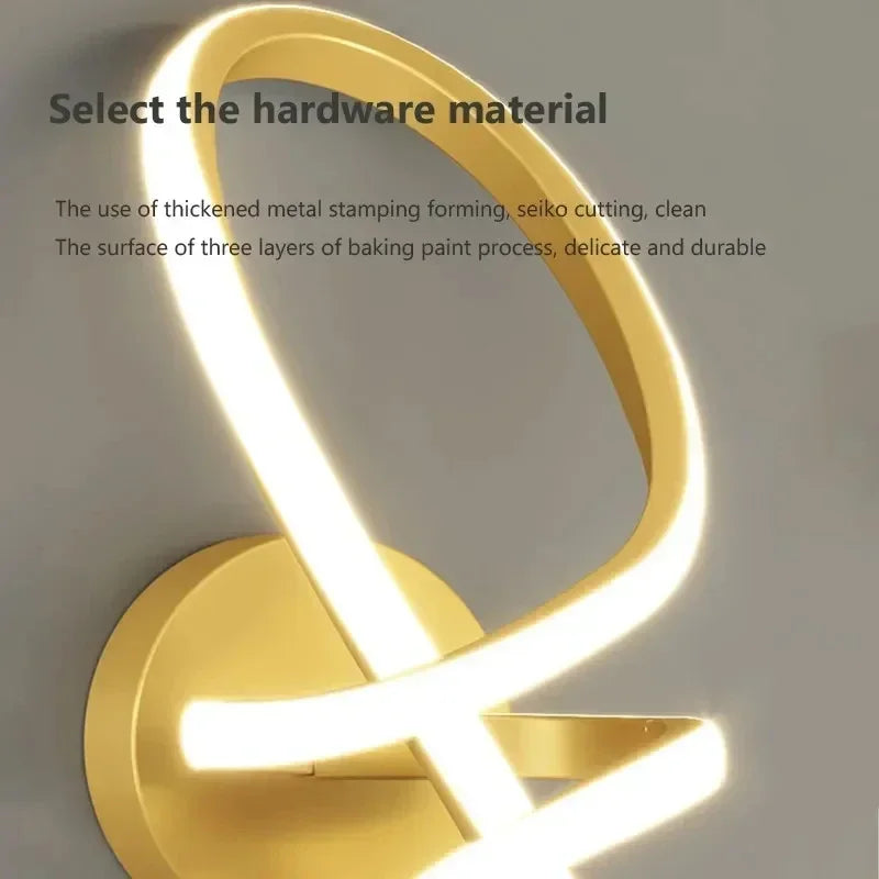 Simple LED Ceiling Lamp - Sleek Linear Light Fixture