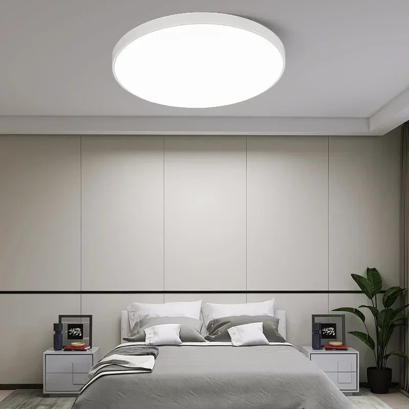 Modern Round LED Light Fixture