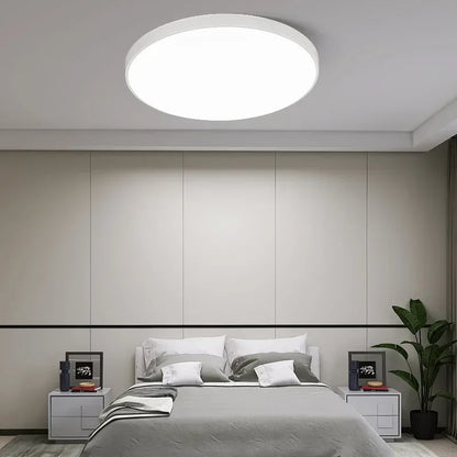 Modern Round LED Light Fixture