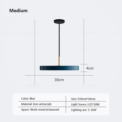 Stylish Dimmable LED Hanging Lamp