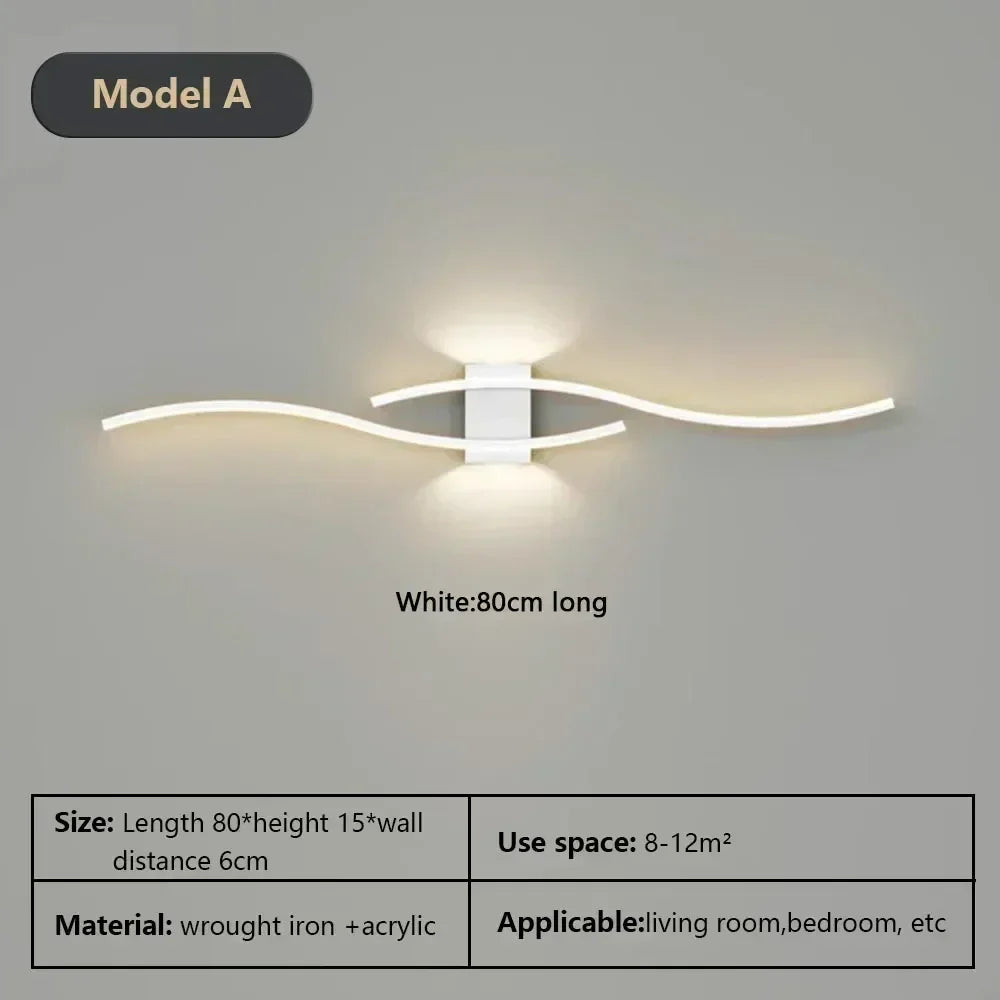 Contemporary LED Wall Light Fixture