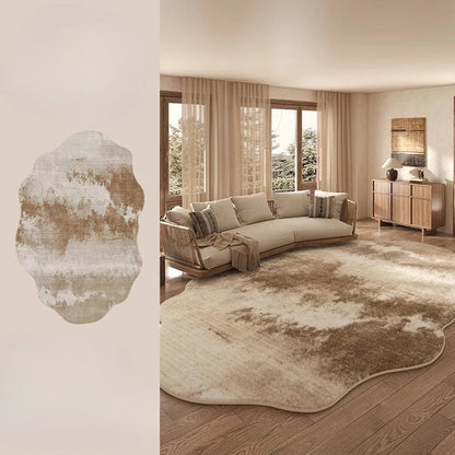 Soft Glow Plush Area Rug Lamp for Bedroom Living Room