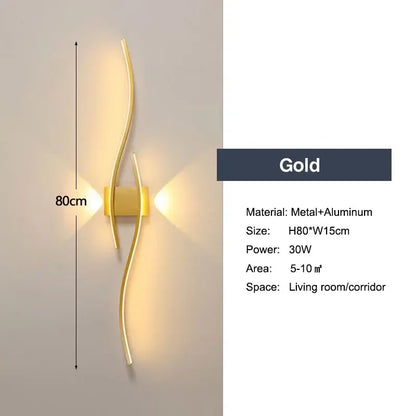 Contemporary LED Indoor Wall Lights