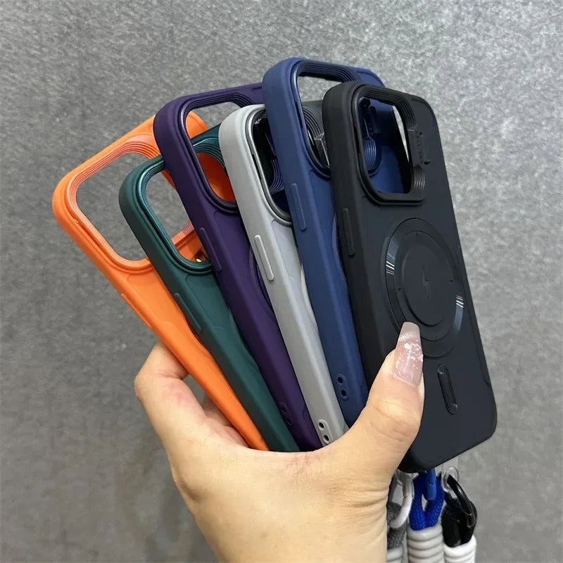 Flexible Magnetic iPhone Lens Case Cover