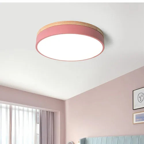 Stylish LED Ceiling Lamp - 27W Flush Mount Light
