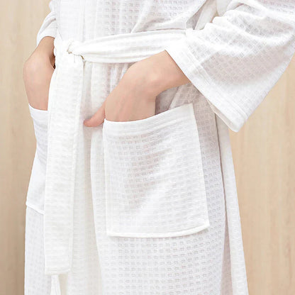 Soft Plush Unisex Hooded Robe