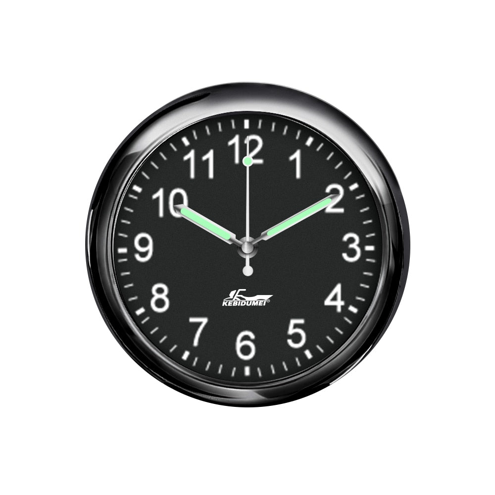 Adhesive Auto Dashboard Glow Clock