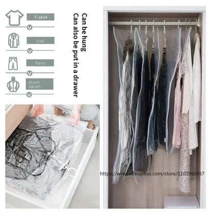 Compact Vacuum Storage Bags for Closets