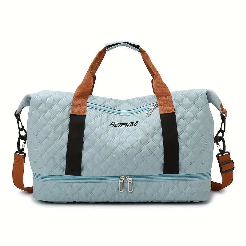Spacious Sport Duffel Bag with Shoe Pocket - Cofik