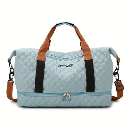 Spacious Sport Duffel Bag with Shoe Pocket - Cofik